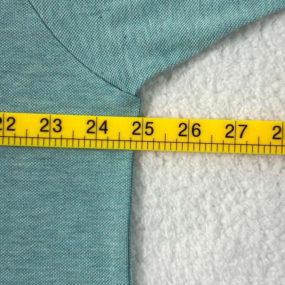 LACOSTE Logo Polo Shirt 100% Cotton‎ Light Turquoise Men's US Size 2XL VTG NWT - Picture 13 of 15